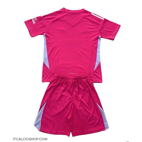 Arsenal Portiere Seconda Maglia Bambino 2024-25 Manica Corta (+ Pantaloni corti)